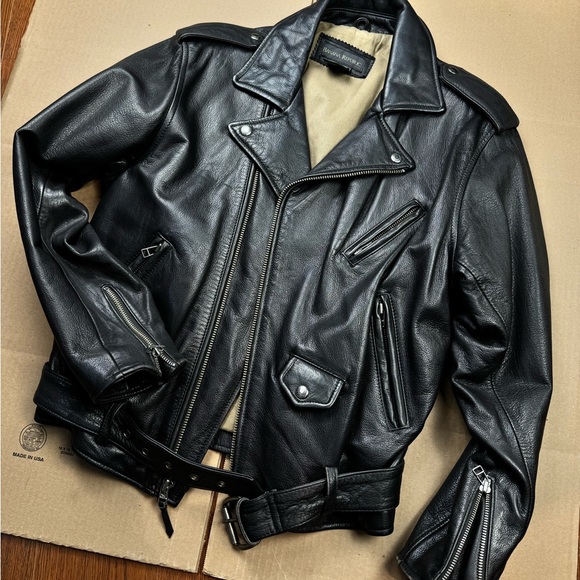 Trench En Cuir Banana Republic Pour Homme - Taille M, Vintage, Neuf Sans étiquette